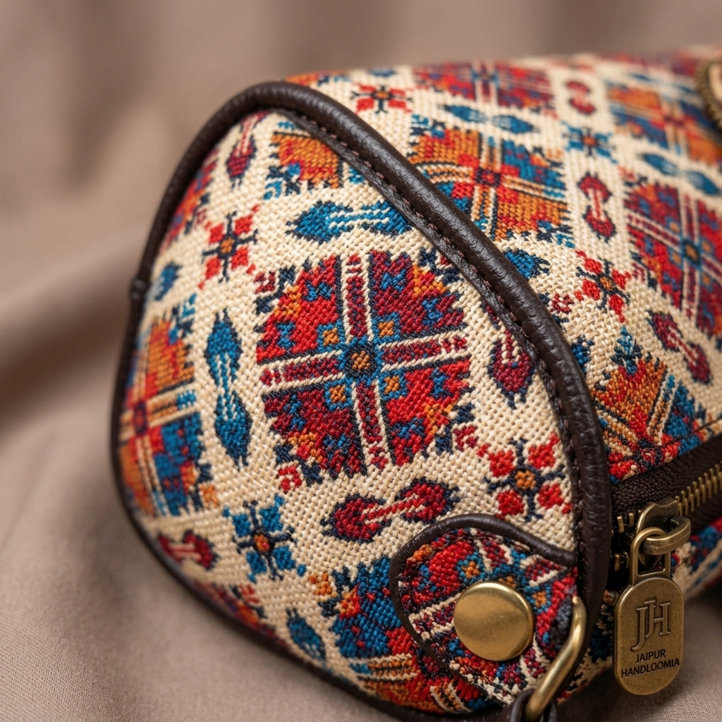 Jaipur Mandala Tapestry Duffle Sling Bag — view 3