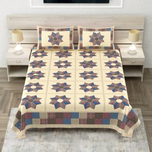 PINK CITY Double bed bedsheet